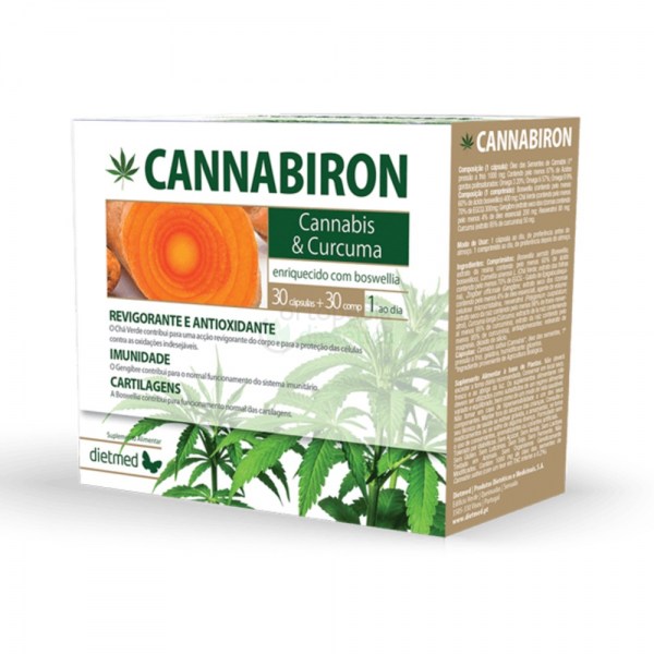 Cannabiron | Embalagem 30 comprimidos + 30 cápsulas