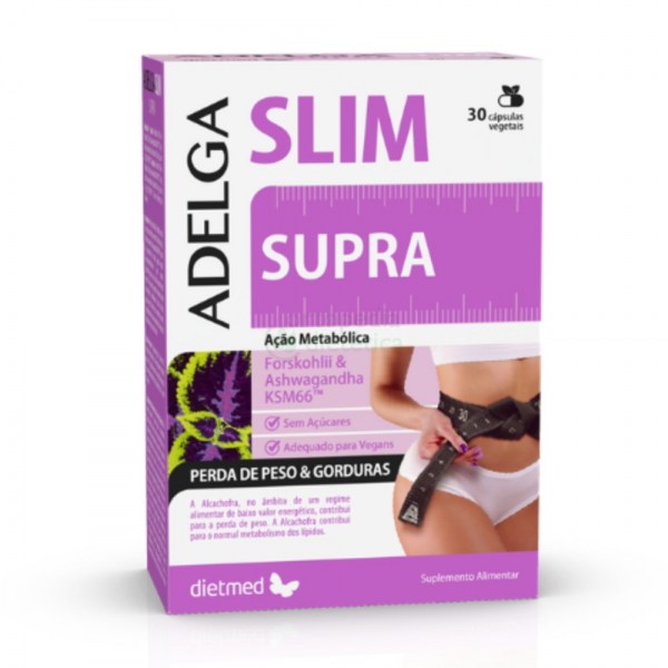 ADELGASLIM SUPRA 30 cap vegetais
