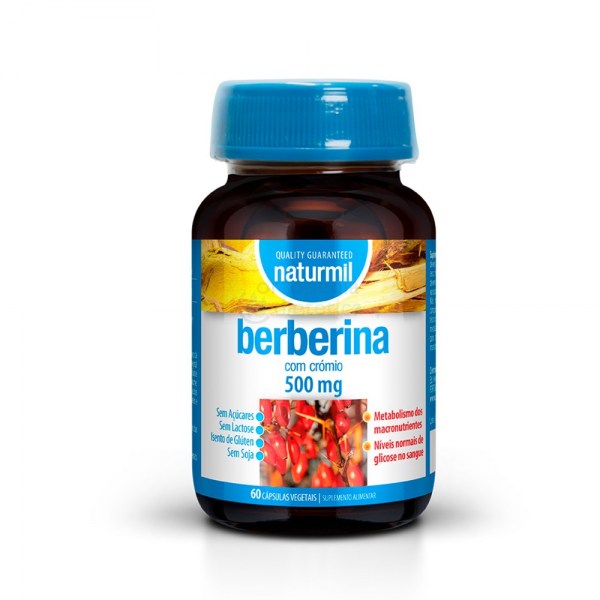 BERBERINA 500mg 60 cap vegetais