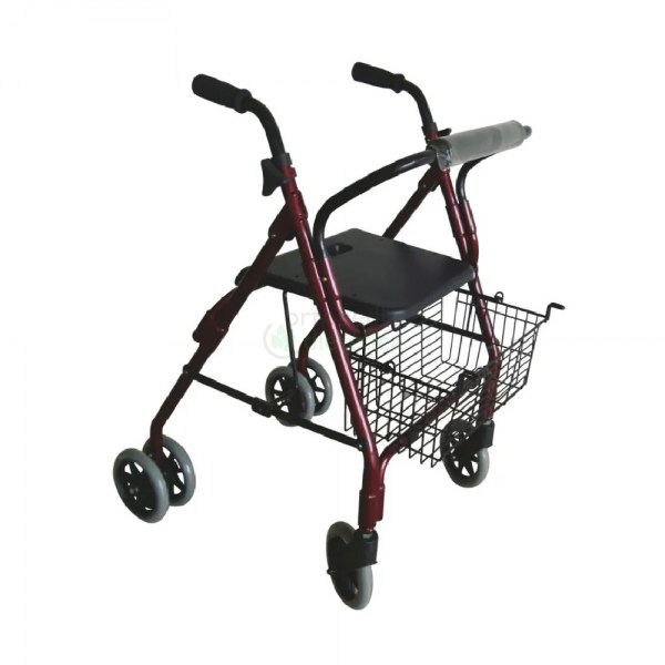 Andarilho Com Rodas Rollator Ws Aluminio | Saude Portugal