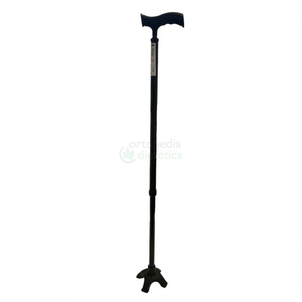 Bengala punho em T com base de 4 pontos