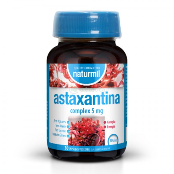ASTAXANTINA 30 cápsulas vegetais