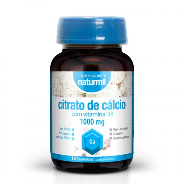 CITRATO DE CÁLCIO 1000mg 120 comp