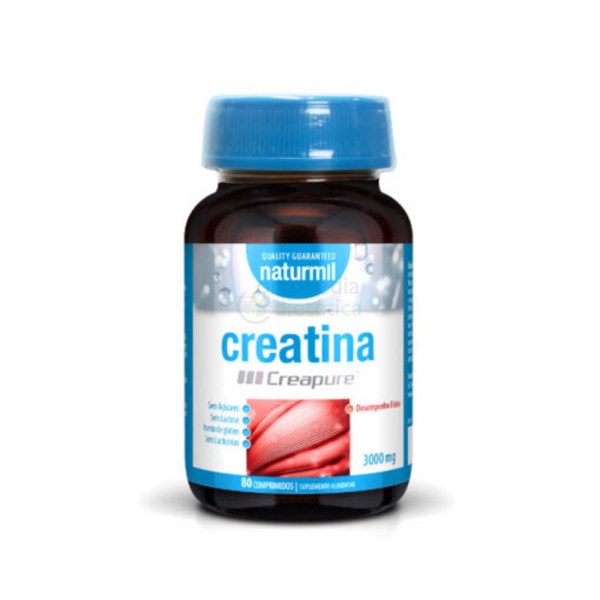 Creatina Creapure, 80 Comp. da Naturmil