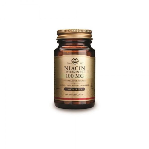 NIACIN 100mg | Embalagem 100cap
