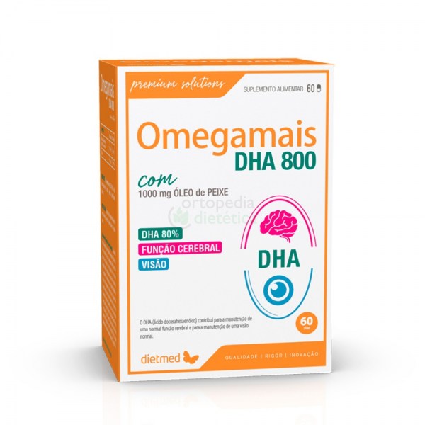 OMEGAMAIS DHA 800 60 cápsulas