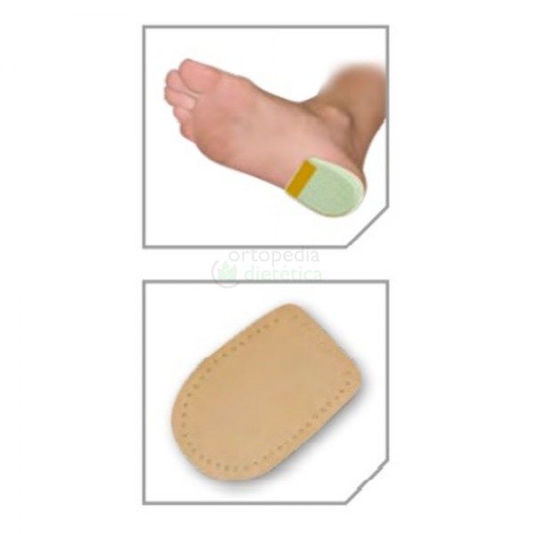 Talonete Ortopédica em Pele | Herbi Feet