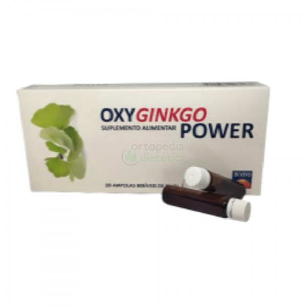 Oxyginkgo Power | Embalagem 30 ampolas